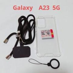 新品未使用♥Galaxy A23 5G クリアケース ストラップ付き