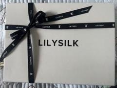 LILYSILK シルク100% 掛け布団カバー ブラック210x210cm