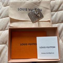 LOUIS VUITTONルイヴィトン スマホリング シルバー
