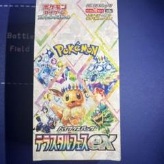 テラスタルフェスex　1BOX分10packs　Prismatic evol 2025年最新】テラスタルフェスEX 1boxの人気アイテム - メルカリ