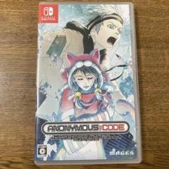 ANONYMOUS CODE アノニマスコード Switch(スイッチ)