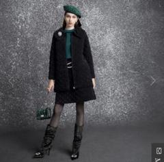 新品未使用　Rene 34 カットワーク　刺繍　ブラック　ロングコート　黒　ルネ 2025年最新】rene ルネ コートの人気アイテム - メルカリ