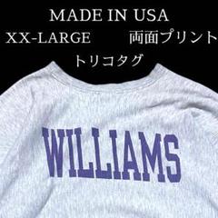 【激レア】トリコタグ 染み込み バックプリント XXL チャンピオン スウェット