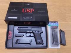 東京マルイ USP ガスブローバック 予備マガジン2本 美品】東京マルイ USP ガスガン ガスブローバック 予備マガジン2