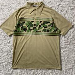 美品】アベイシングエイプ　ポロシャツ　NIGO期　90s アーカイブ　エイプカモ