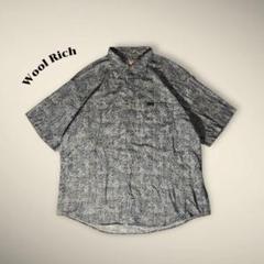 90s ウールリッチ ハンティングコート ヴィンテージ フィッシュテール OLD ”ORCA&ANGEL FISH” PATTERN COWICHAN JACKET（GOOD