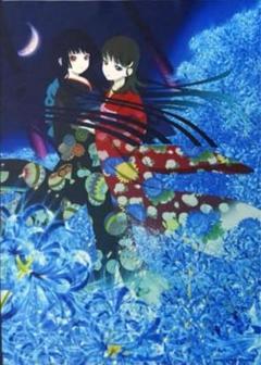 地獄少女　閻魔あい　御景ゆずき B2サイズ　タペストリー　あい　ゆずき