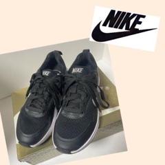 NIKE 25cm ブラック スニーカー ウィメンズ ジュニア