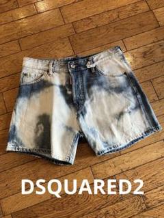 ファッション 美品DSQUARED2 ブリーチショートパンツ 48 クリーニング済み パンツ