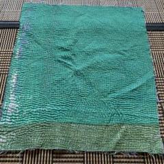 インド　ヴィンテージ　カンタキルト【うたたね】 vintage kantha ralli quilt bag / ヴィンテージカンタ ラリー
