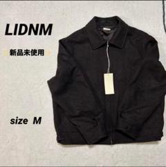 【新品未使用】LIDNM☆ブルゾン　シェットランド☆M☆ブラウン