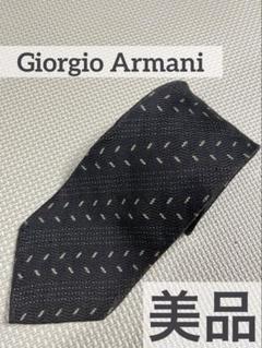 Giorgio Armani クレバッテ ネクタイ 黒