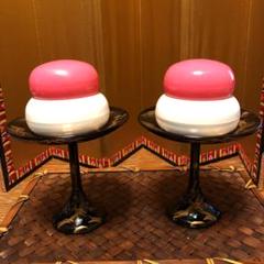 チャコ様専用お雛様 道具丸餅、高杯FF