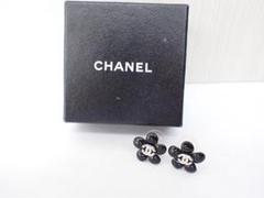 シャネル 05A ココマーク フラワーデザイン ピアス アクセサリー　a