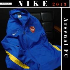 日本未入荷 NIKE イエロー ブルー M ジップジャケット アーセナルFC 2010s ウェア