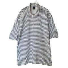 NIKE GOLFナイキゴルフ DRI-FIT UV ホワイトボーダー柄M