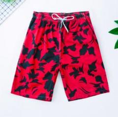 men's水着(赤)
