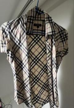Burberry チェック柄 半袖シャツ