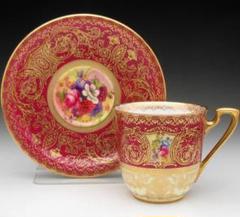 超希少】米国直輸入品 ロイヤルウースターアンティーク1887年製