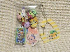 デジモン ガチャ詰めポーチ　めじるしアクセサリー　ミニチュアビデオテープ