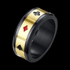 【A012】リング　メンズ　レディース　ゴールド　アクセサリー　指輪　20号