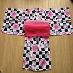 メゾピアノ】140㎝浴衣 帯の結び方説明付 - メルカリ
