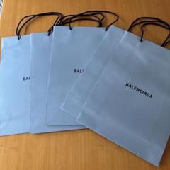 バレンシアガ　グッチ　大袋　ショッパー　25枚セット　紙袋 BALENCIAGA バレンシアガ 紙袋 ショッパーセット 5枚 - メルカリ