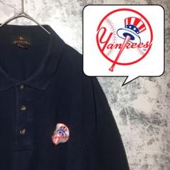 【値下げ交渉可】ANTIGUA ポロシャツ XL ヤンキース 輸入古着 松井秀喜
