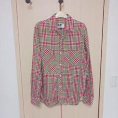 美品 エンジニアードガーメンツ チェック プルオーバー ワーク シャツ L BD 新品】エンジニアードガーメンツ WORK SHIRT ネルシャツ