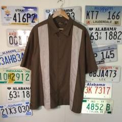 USA古着 Café Luna 半袖シャツ ビッグサイズ2XL