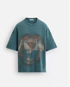 ZARA ザラ　ウォッシュ加工　カットソー　Tシャツ　希少