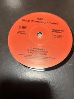 NAS RULE (Featuring Amerie) プロモーション盤