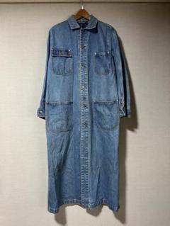 古着 ラルフローレン デニムコート チョアコート ユニセックス ストリート