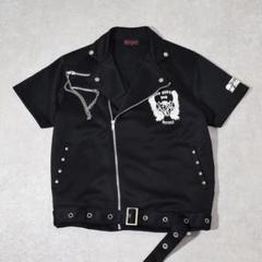 Deorart パンクロック グランジ V系 チェーン ライダースジャケット L