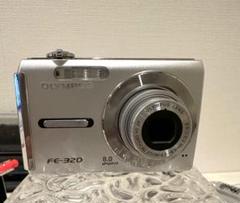 【OY】動作確認済み オリンパス OLYMPUS FE-320 充電器付き 動作 OLYMPUS デジカメFE-320の付属品セット 充電器 LI-40C
