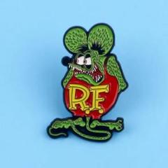 ☆新品☆　ラットフィンク　ピンバッジ