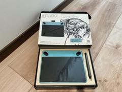 Wacom Intuos ペンタブレット CTH-490 青色 本体とペン付き