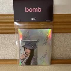 ILLIT bomb アメリカ US 限定　直筆サインポストカード　ミンジュ ILLIT popup bomb card cover sticker ミンジュ - メルカリ