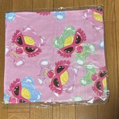 ヒスミニ　タオルハンカチ　ピンク