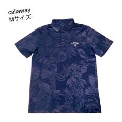 callaway キャロウェイ 半袖ポロシャツ ゴルフウェア ネイビー
