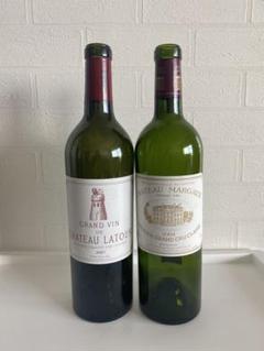 Ch Latour 2007 & ChMargaux 2004空瓶セット Ch Latour 2007 & ChMargaux 2004空瓶セット - メルカリ