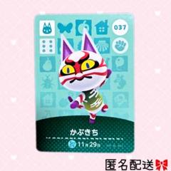 どうぶつの森 amiiboカード あつ森 037 かぶきち