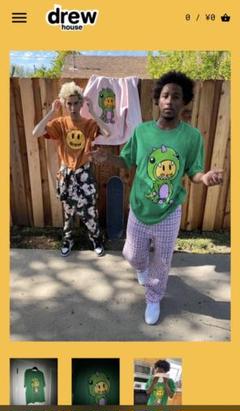 drew house ドリュー Tシャツ Lサイズ
