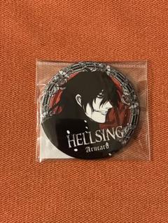 平野耕太　大博覧會　ヘルシング　缶バッジ　アーカード　5種　HELLSING HELLSING 長方形缶バッジ」 - 「平野耕太☆大博覧會」展示物が