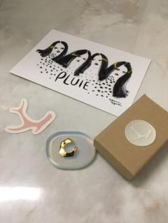 PLUIE プリュイ 正規品 本店購入 フレグメントイヤーカフ(最終値下げ⭐︎)