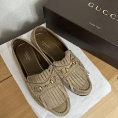 GUCCI フリンジ付きモカシン ベージュ 38 m77153195984_1.jpg?1742452637