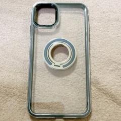 iPhone11ProMax クリアケース 韓国スマホケース スマホリング