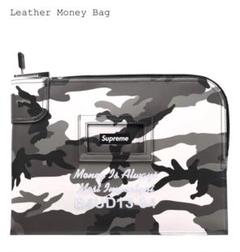 【新品未使用】Leather Money Bag Snow Camoのサムネイル