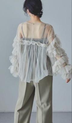 ANDRESD チュールフリルブラウス 楽天市場】【公式】 ANDRESD アンドレスド 【 decorative tulle