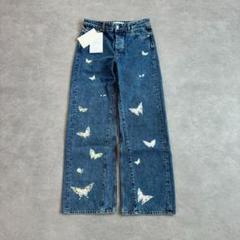 OUR LEGACY 蝶刺繍デニムパンツ 28 - メルカリ